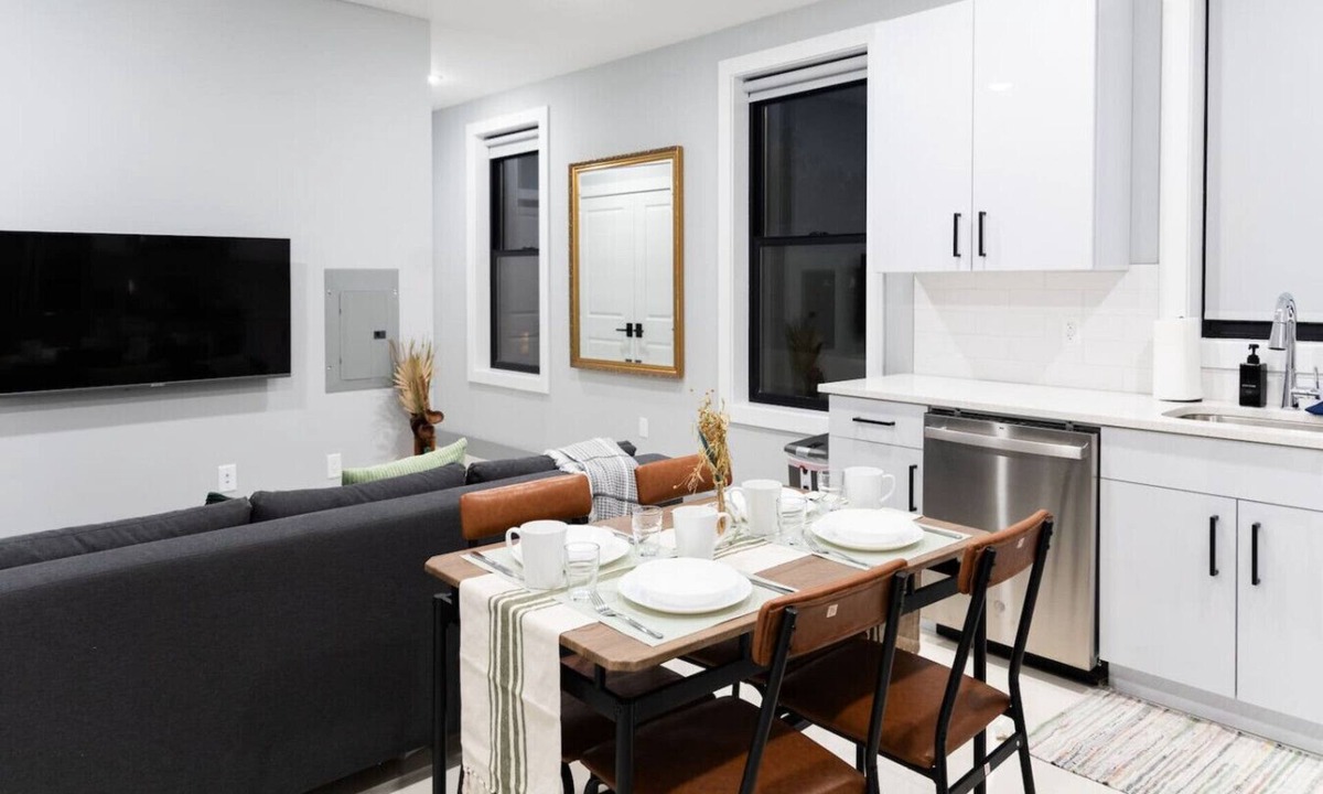 West New York Apartment | 2 Bedroom Apt-City Adventure-Free Parking on Site