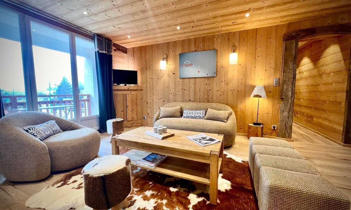 Les Deux Alpes Apartment | Appartement de Charme, Chaleureux Centre Station Avec un Parking Privé