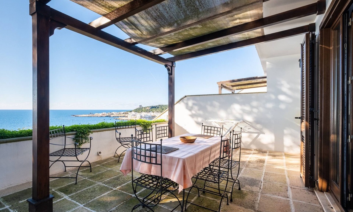 Santa Caterina Apartment | Cala D'Aspide - Apt 1: Sea View, Wi-Fi & Air Conditioning