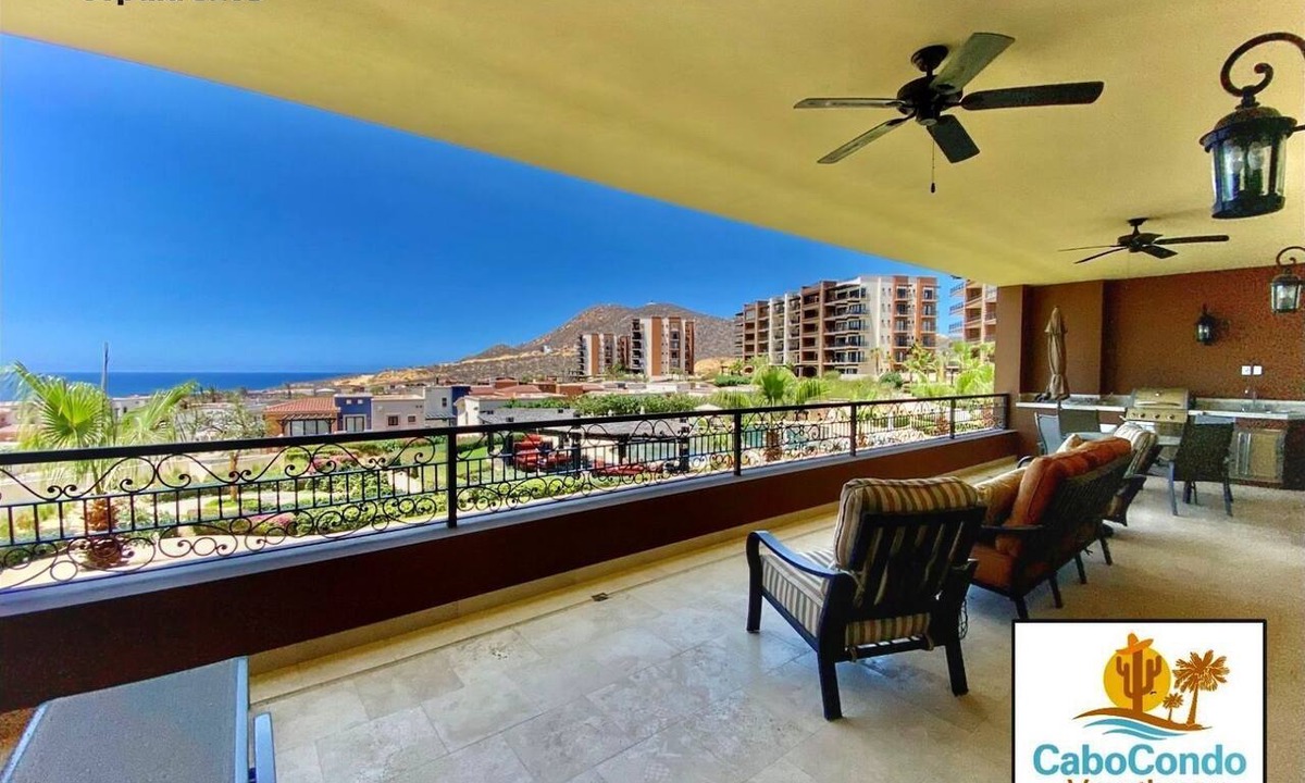 Cabo San Lucas Condo | CCV Quivira-Luxury 3BR, Sleeps 8, Huge Private Terrace, OceanView, Golf