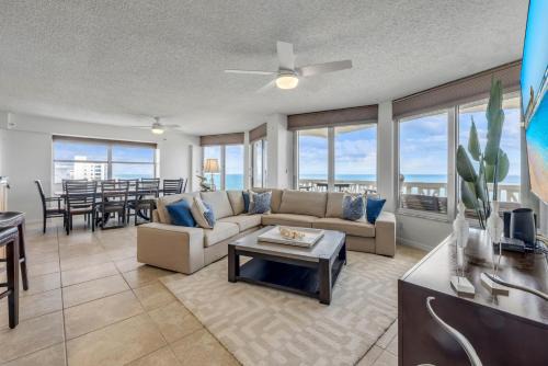 Ormond-by-the-Sea Apartment | Direct Oceanfront Corner Condo, Family-Friendly with Beachfront Pool and Garage Parking