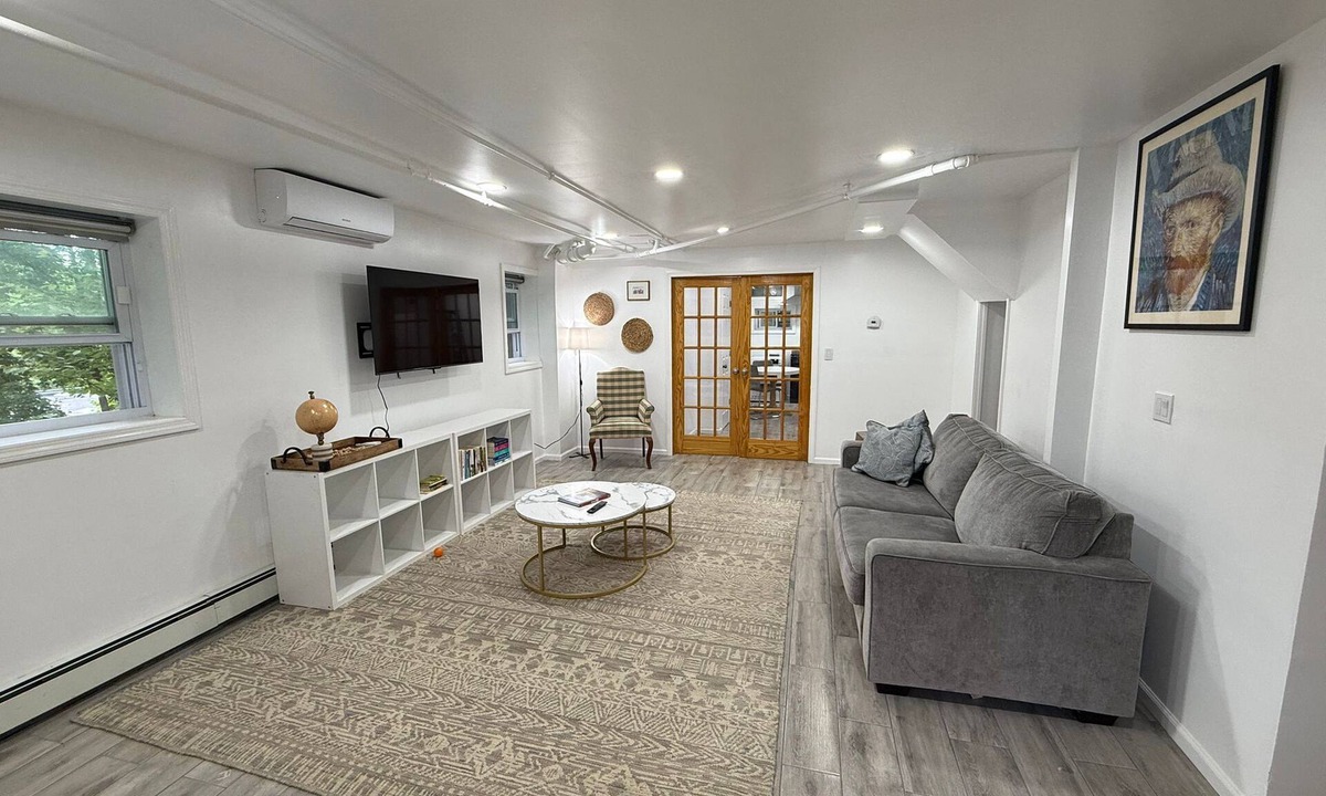 Greenville Apartment | Garden Loft with Patios & Green Space · Westchester Retreat