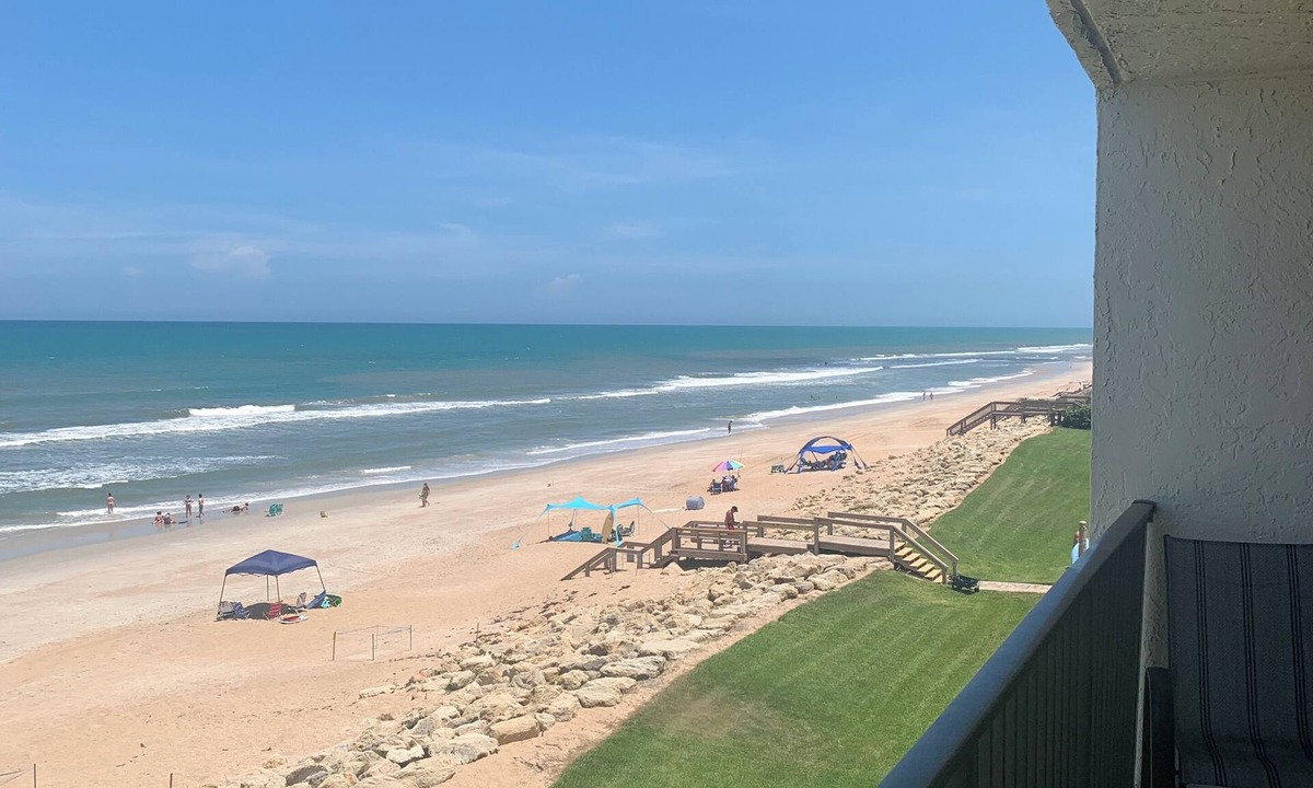 Bethune Beach Condo | Oceanfront fully-updated Chadham by the Sea 3/2 condo on No Drive Beach