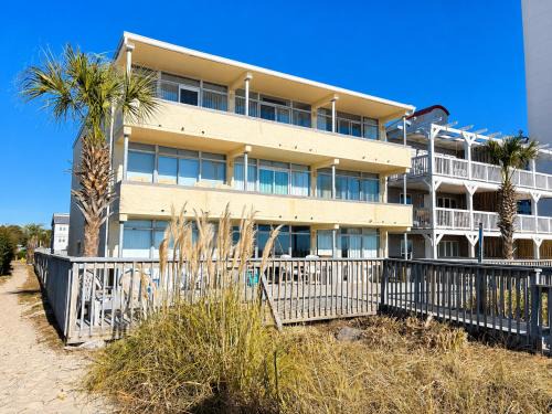 Cherry Grove Beach Apartment | Oceanfront Ground Floor Walk to Shops Steps to Sand Grand Strand I 1