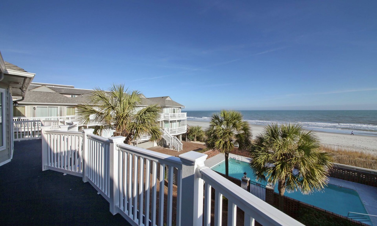 Surfside Beach House | Oceanfront Townhome w/pool, a few steps from the beach!