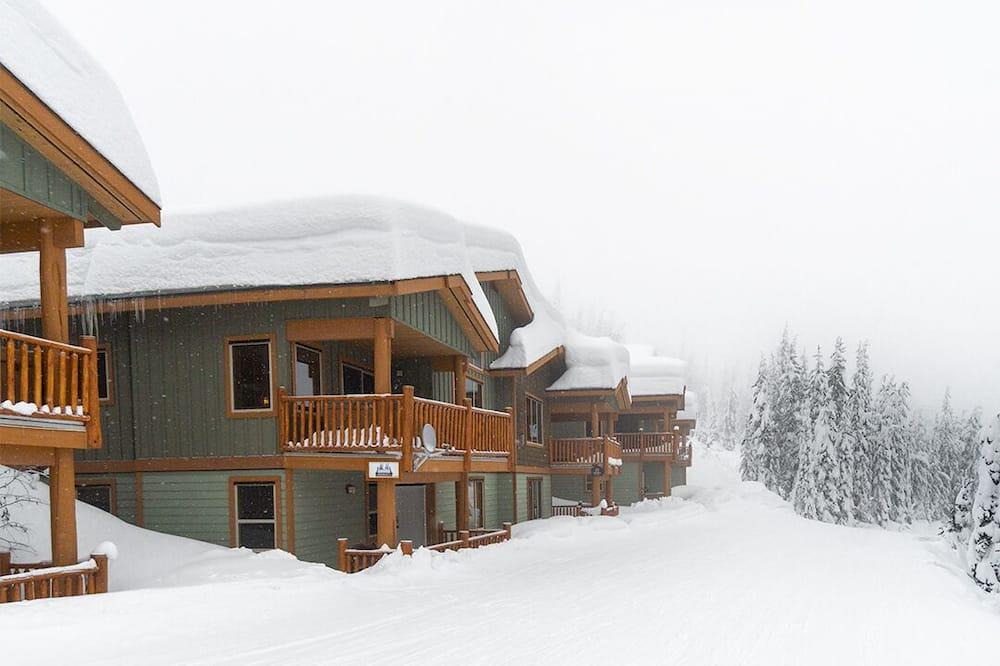 Snow Pine Estates Ski Chalet | Silver Tip Chalet, direct ski in/ski out to Serwas, Private hot tub, fireplace