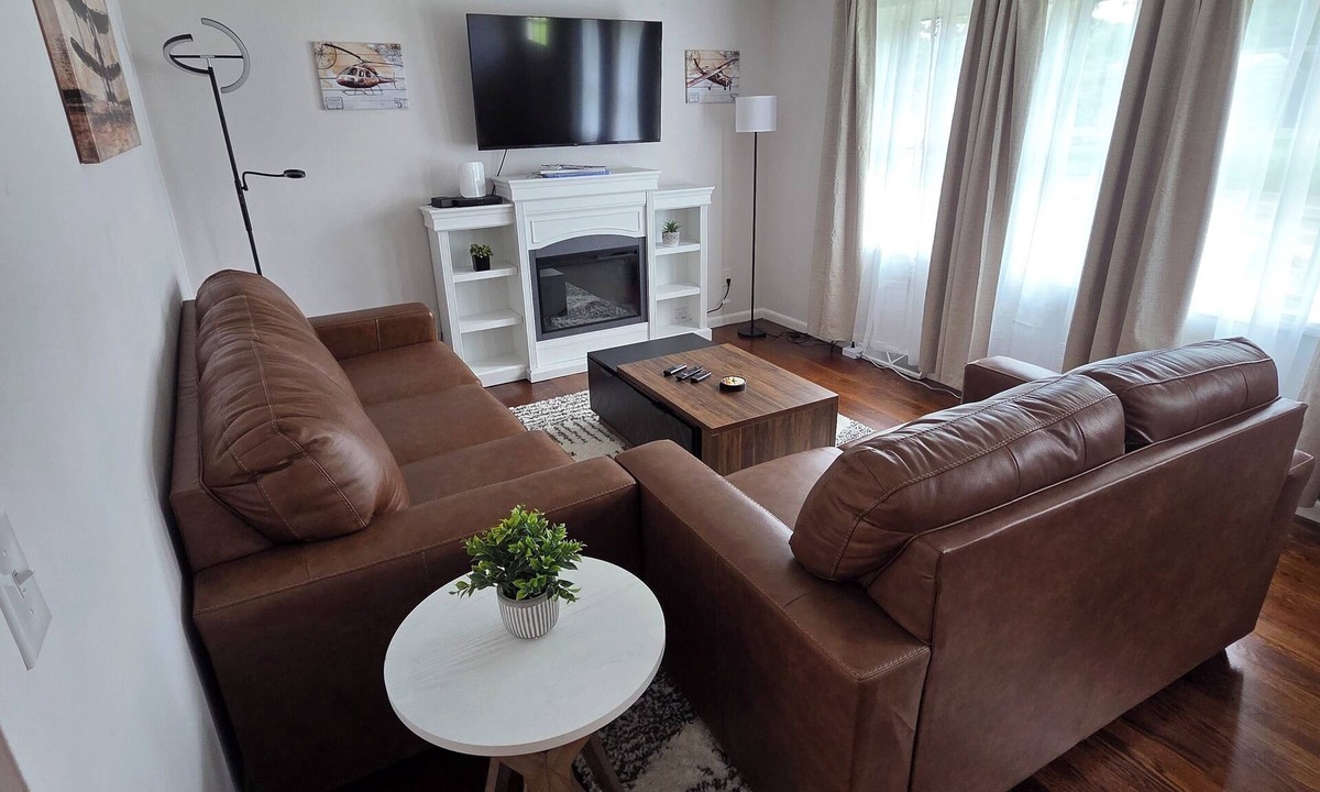 Windsor Locks House | Welcome to The Hangar, a newly remodeled travel-themed stay, 4 minutes from BDL.