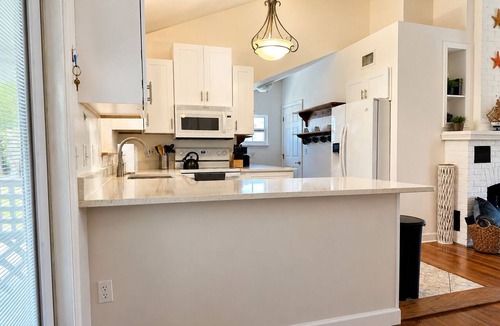 Cocoa Beach House | 1 Minute Walk to Ocean-Charming Downtown Beachside Home with Mother-In-Law Suite