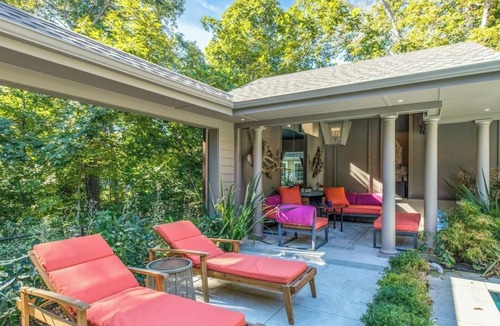 Hampton Bays House | 3BR secluded gem w/pool, minutes to beaches/marinas, walk to town & restaurants