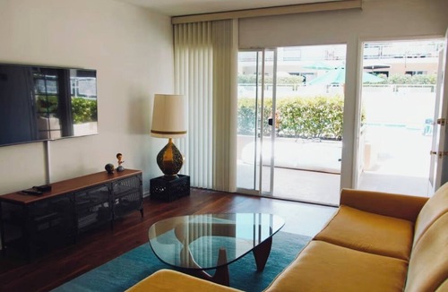 Hollywood Hills West Apartment | A quiet mid centuy West Hollywood building. Amazing location