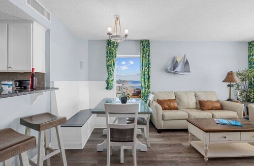 Crescent Beach Condo | Amazing 18th Floor Beachfront Corner Unit! Stunning 2 Balconies! BayWatch Resort