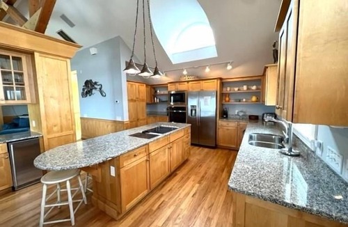 Buck Island House | Amazing Views! Oceanfront! Private Heated Pool, Rec. room, Hot tub, elevator. Gated buck Island c.