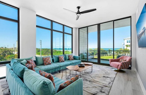 Melbourne Beach Condo | Baha Bliss | Chic NEW Condo w/Ocean Views, Designer Decor & Community Amenities