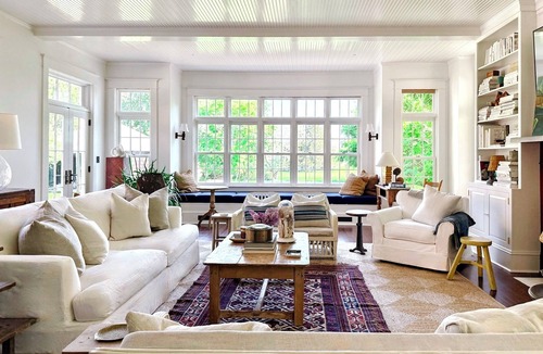Bridgehampton House | Bridgehampton Village Historical with Beautiful Yard/Heated Pool, Walk to Town!