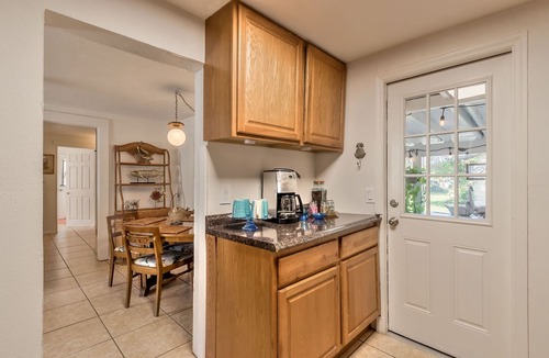 New Smyrna Beach House | Cheerful, Classic Florida Bungalow in New Smyrna Beach
