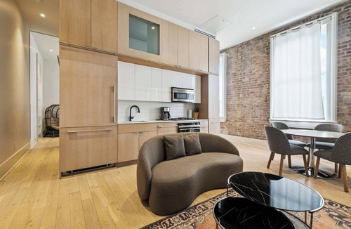 Tulane - Gravier Apartment | Chic 1BR in Historic School House | Gated Parking Included