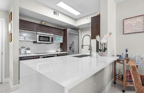 Downtown West Palm Beach Apartment | Contemporary 2 Bedroom Residence with Private Balcony and Skyline Views