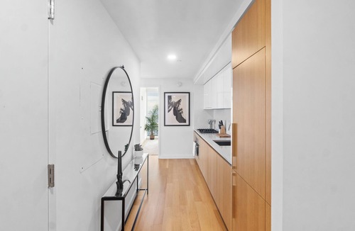Hell's Kitchen Apartment | Corner 1BR Skyline and River Views Floor to Ceiling Windows Walk to Times Sq