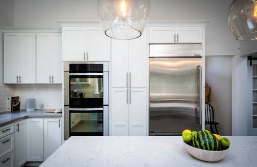 East Hampton North House | East Hampton Estate for 10, Pool Open! Sauna, Chef`s Kitchen, Outdoor Fireplace