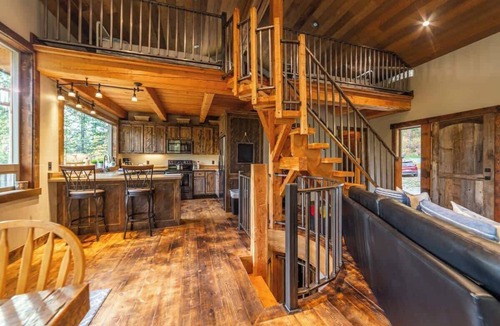 Columbia Falls Cabin | Enjoy the Quiet of MT @ Our Cabin Above Spoon Lake