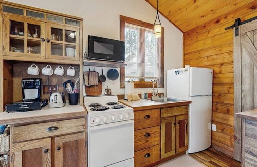 Woods Bay House | Enjoy two separate cabins, pet friendly, firepit, 5 min to Lake, fly-fishing