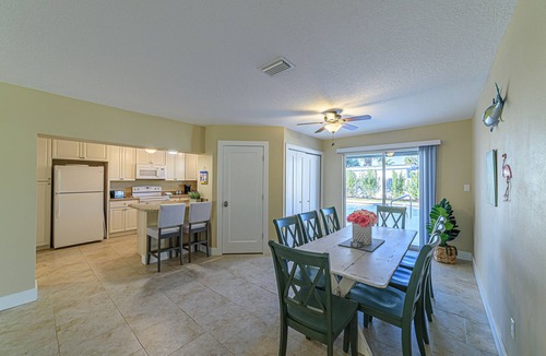 Cocoa Beach House | Family Fun! Steps to beach and Pier, Heated pool, hot tub, surf/bike/beach gear