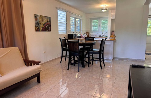 Miradero Apartment | First Floor Unit with big patio. Countryside steps away from beautiful beaches.