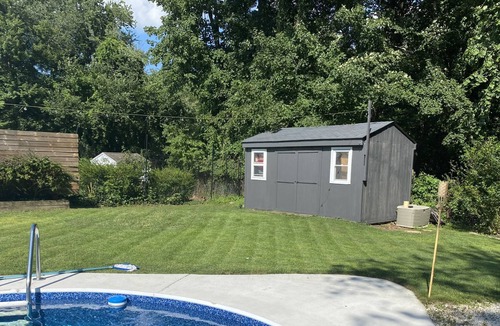 Norwalk House | House w/ Pool, 2 bedrooms , beautiful kitchen fenced in backyard patio , grill