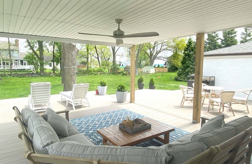 Cove - East Side - Shippan House | Huge 4 br home waterfornt view-walk to Cummings beach/40 min to NYC