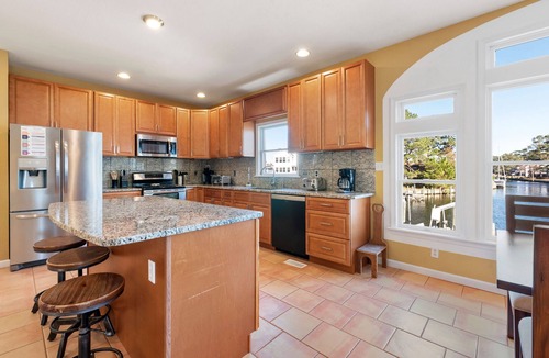 Colington Harbour House | Inlet Palms: Canalfront | Private Pool | Dogs Welcome!