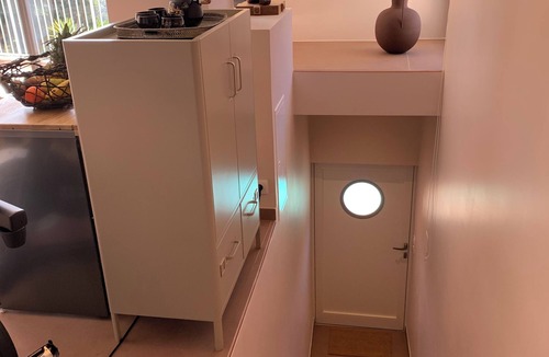 Saint-Jeannet Apartment | loft in a provencal village with sauna spa fitness with view over the sea