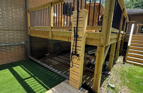 Huntersville House | Luxury 4BR Wellness Escape Near Lake Norman: Sauna + Patio + Gym