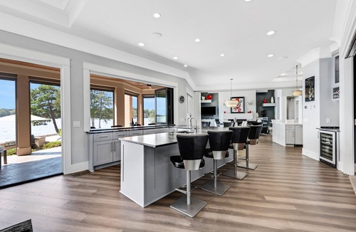 Mayhew House | Luxury Lakefront Home - Amazing Views and Sunsets, Swim Spa, Theater, and more!