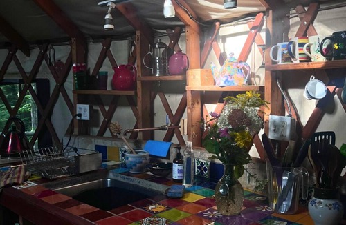 Williamsburg Cabin | Magical yurt in the woods, full kitchen! Haydenville, Massechusettes