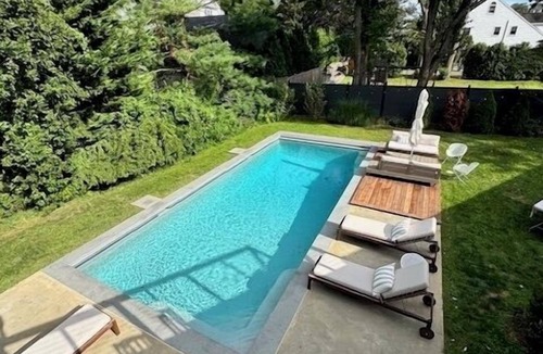 Old Greenwich House | Modern beach house with new swimming pool, outdoor sauna and cold plunge