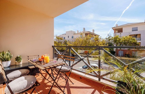 Montechoro Condo | Modern & Spacious Flat with Pool close to Oura
