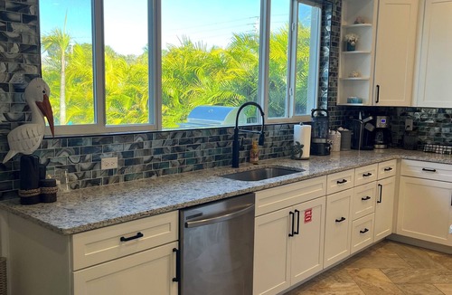 Venetian Way House | New! Waterfront home with a beautiful pool and jacuzzi