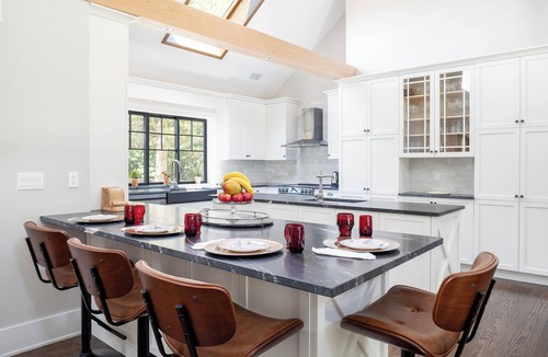 Town of Southold Town House | North Fork Mattituck Estate, Spacious Farmhouse Modern on 5 private acres w Pool