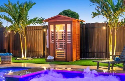 West Palm Beach Villa | Ocean Lux Villa/SPA/Sauna/Beach Volley/Pickle/BBQ