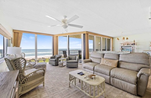 Bethune Beach Condo | Oceanfront Corner Unit at Chadham-by-the-Sea/Car Free Beach/CH210