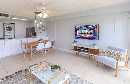 Avon By The Sea Condo | Oceanfront - Ground Floor - Steps to the Beach - Next to Cocoa Beach Pier