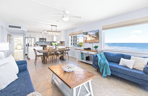 Satellite Beach Condo | Paradise Beach Club - Oceanfront and Penthouse Deluxe Condos with Heated Pool