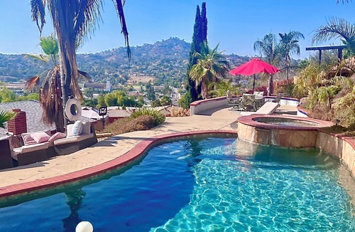 Spring Valley House | Private 2 Level Backyard Oasis Pool/Spa, and Mountain View’s
