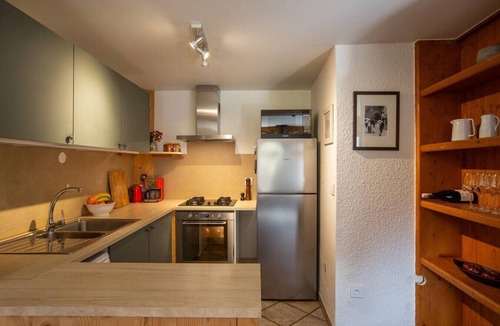 Vaujany Ski Chalet | Private terrace, warm & cosy lounge with fireplace
