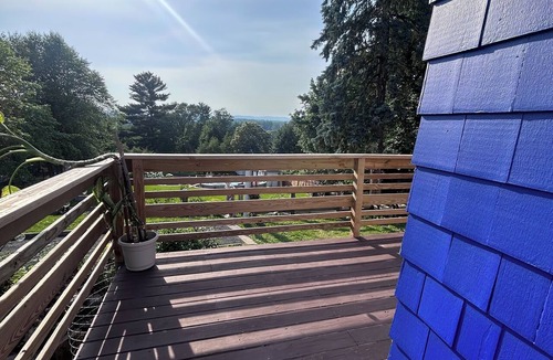 Little Falls House | Rustic-chic carriage house with WiFi, AC and breath taking views