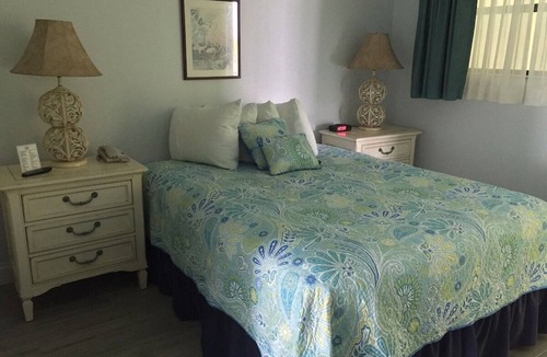 Indialantic By The Sea Resort | Scenic Pool View Room: Your Romantic Getaway Spot | Free Parking