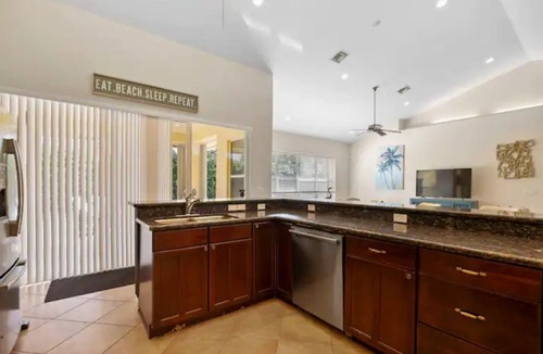 Singer Island House | Singer Island Beach Oasis: Heated Pool, Privacy Fence & Open Concept