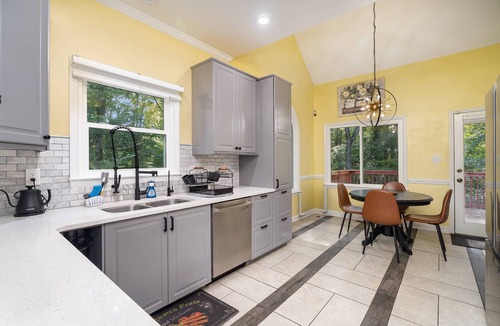 Charlotte House | Spacious Mid Term Rental! University City Home with Game Room, Huge Fenced Yard, Pets OK +20% Off!