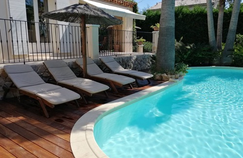 Plaine de la Brague Villa | Splendid villa Antibes swimming pool, garden, classified 4*, spacious, very good reception.