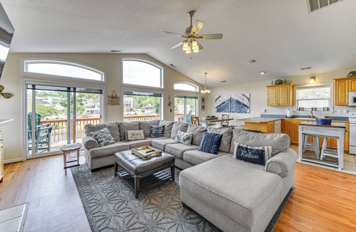 Colington Harbour House | Tranquil Outer Banks Home: Dock & Community Pool!